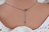 Verlängerungs Verschluss Edelstahl Halskette mit Herz Angänger silber