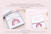 Karte mit Armband verpackt in einer Schmuckschachtel oder weißen Organzabeutel als Beispieldarstellung