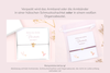 Karte mit Armband verpackt in einer Schmuckschachtel oder weißen Organzabeutel als Beispieldarstellung