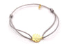 Monastera Armband mit Schiebeknoten Verschluss