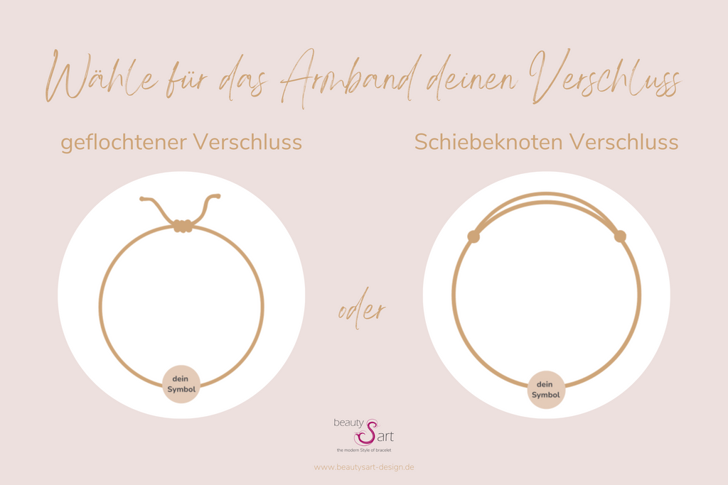 Verschluss Auswahl für dein Perlenarmband
