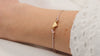 Lederarmband Herz Perlen Farbe rosegold silber oder gold, Leder 1mm Farbwahl, filigran, Armband Freundin