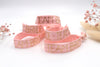 5tlg. Team Bride elastisches Armband Set rosa goldfarben