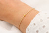 Rosenholz Armband mit Perle 925 rosé vergoldet als Geschenkidee für die beste Freundin
