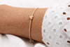 Lederarmband Herz Farbe rosegold silber oder gold, Armband Damen 1mm creme, Herzarmband, filigran